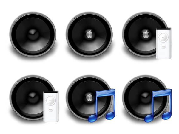 苹果喇叭png图标