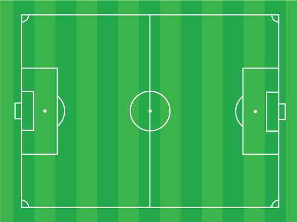 足球场矢量素材