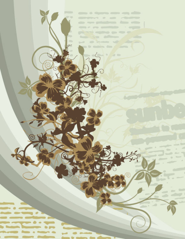 欧风花纹典藏矢量素材4