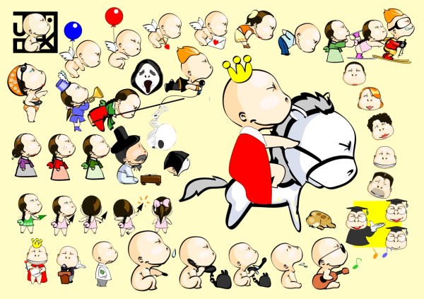 搞笑娃娃卡通40余款