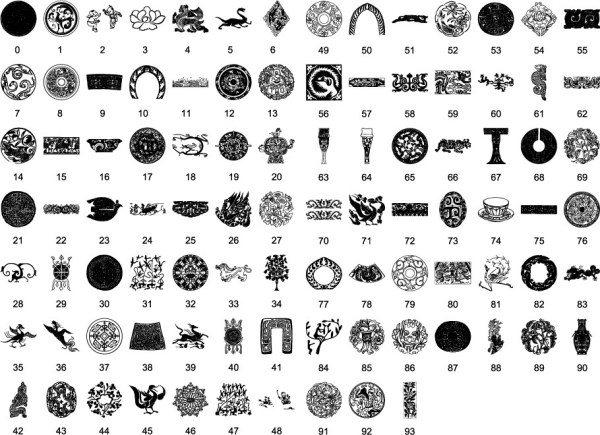 中国传统图案矢量素材大全8