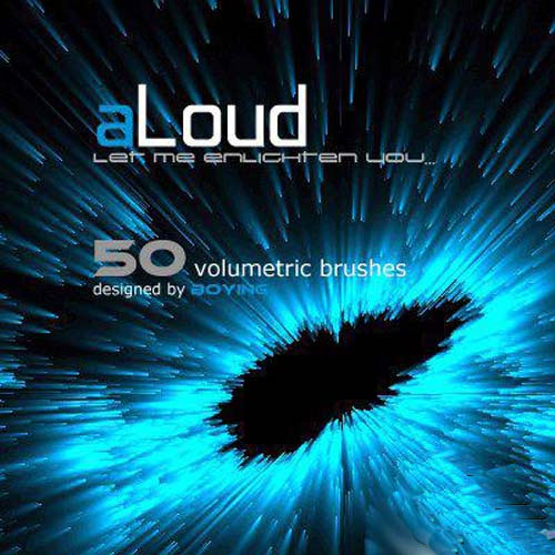 宇宙爆炸笔刷&nbsp;（Volumetric&nbsp;Photoshop&nbsp;Brushes）