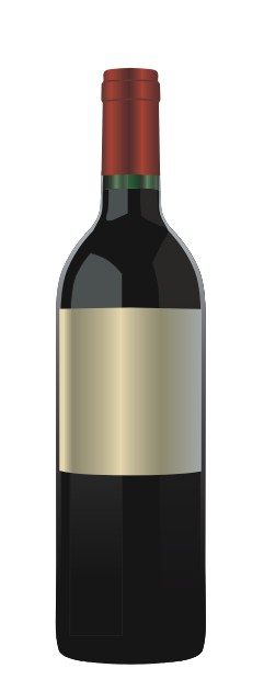 红酒瓶矢量素材