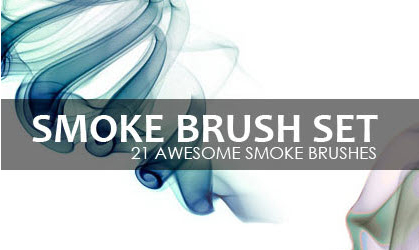 香烟烟圈烟雾PHOTOSHOP笔刷！
