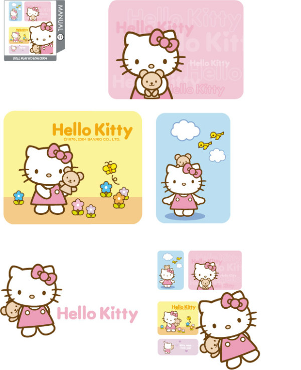 hello kitty 官方矢量17