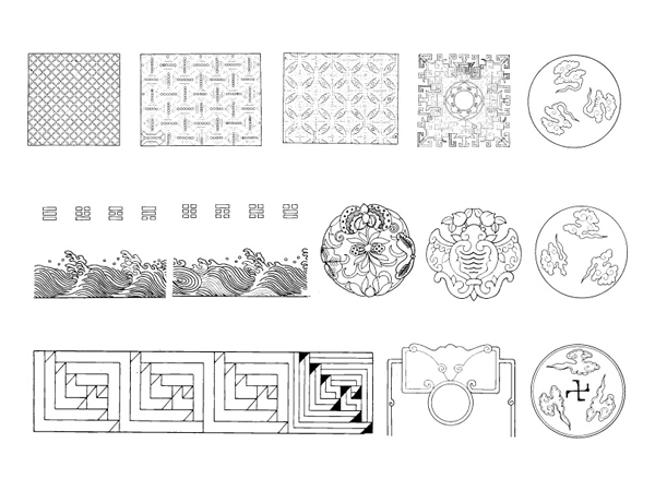 中国古典传统矢量素材之十二