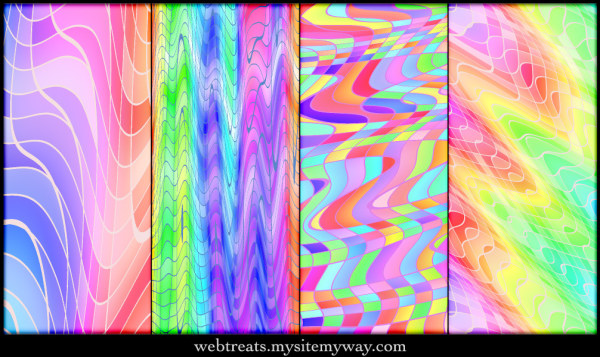 高清晰美丽炫彩PS填充图案