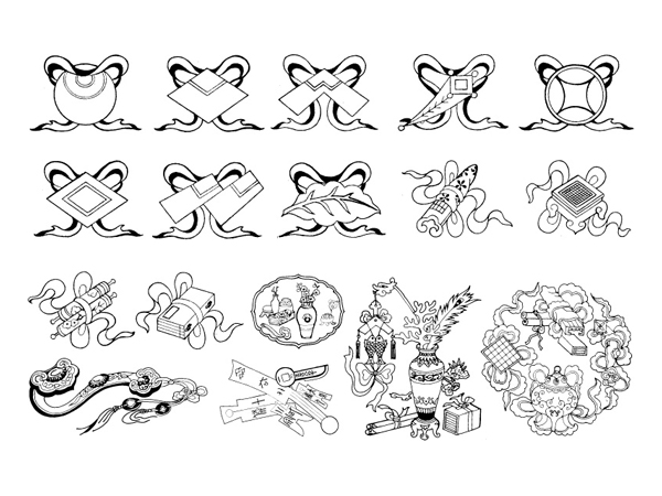 中国古典矢量素材之十九