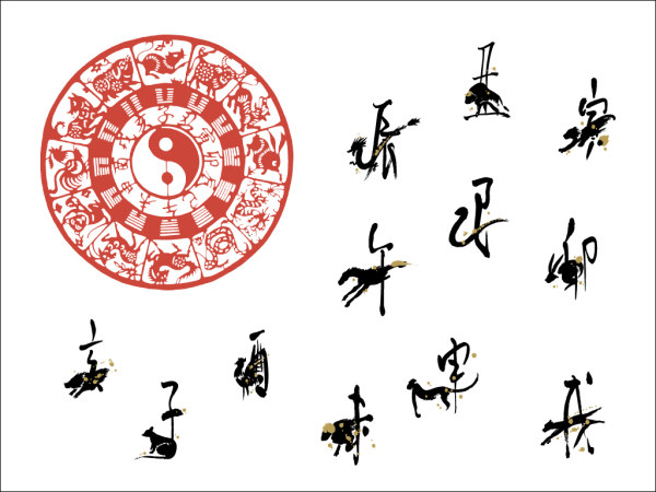 十二生肖之剪纸矢量素材（三）&nbsp;&nbsp;