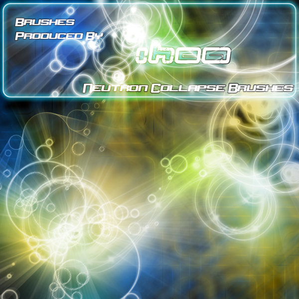 高清晰梦幻高光圆圈PS笔刷