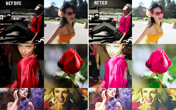 强化粉红色PS动作