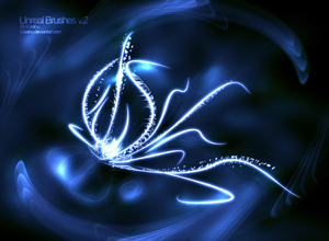 Unreal&nbsp;Brushes&nbsp;v.2&nbsp;ps笔刷
