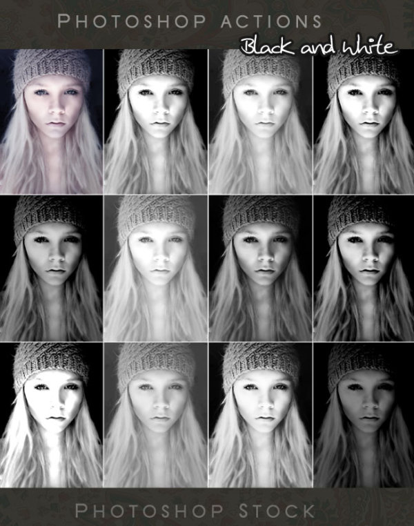 漂亮的人像调色PS动作（之八） 