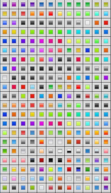 超过1200专业Photoshop的渐变样式