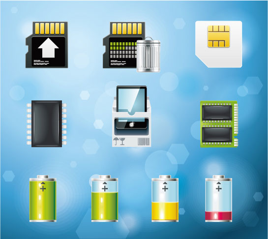 十分精美的系统图标矢量素材-2