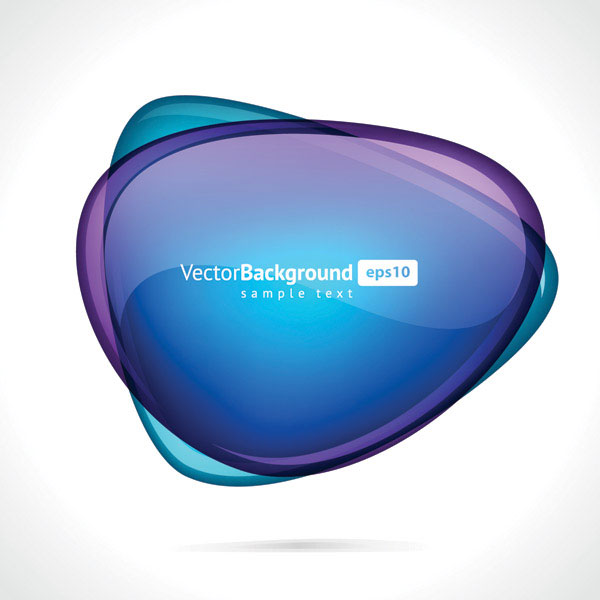 水晶泡泡图形矢量素材-1