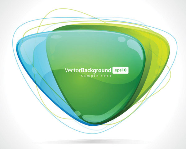 水晶泡泡图形矢量素材-2