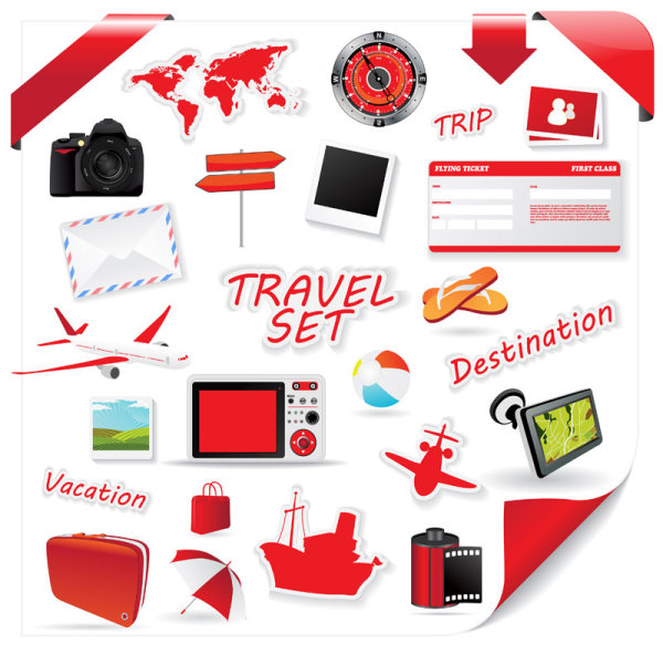 精美生活标贴&mdash;&mdash;矢量素材