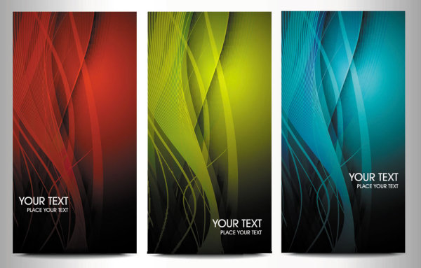 绚丽的潮流元素02&mdash;&mdash;矢量素材