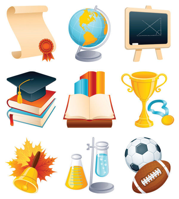 教学用具01&mdash;&mdash;矢量素材