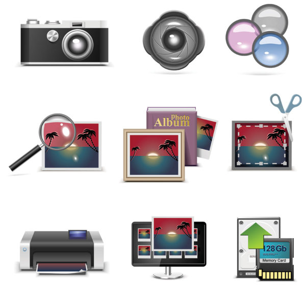 日常常用图标03&mdash;&mdash;矢量素材