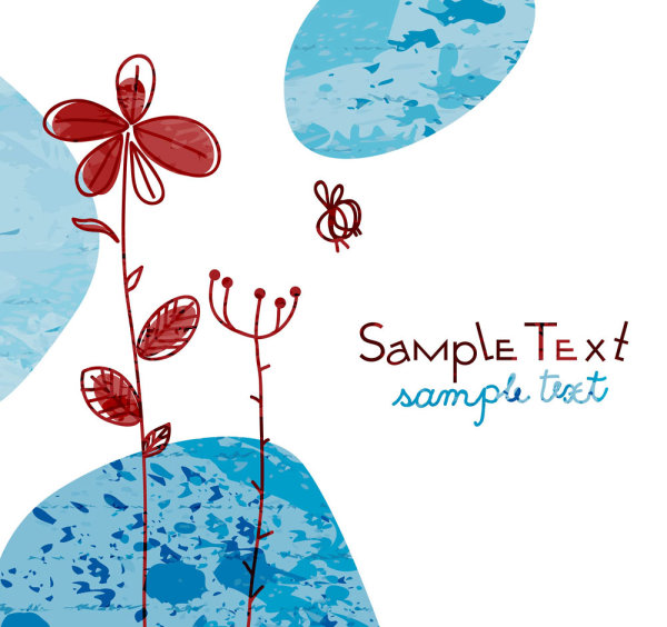 Hand-drawn line art illustration 04 - vector