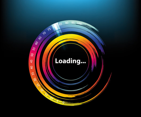 绚丽的彩色镜头01&mdash;&mdash;矢量素材