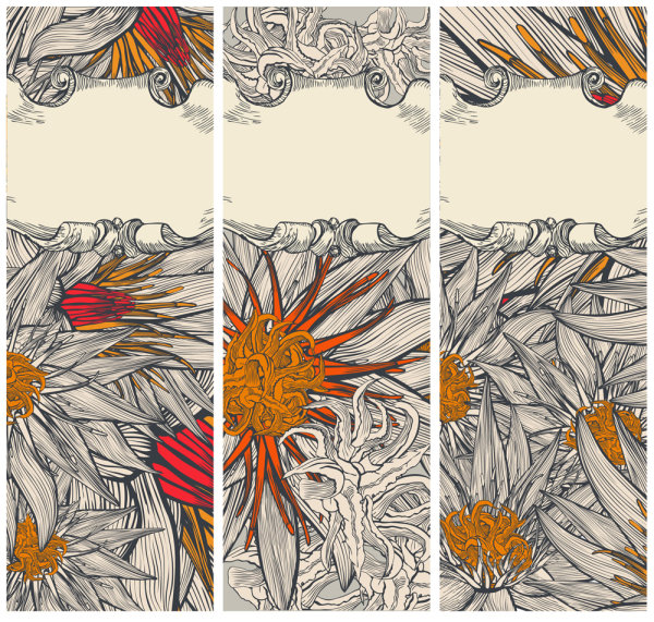 Hand-painted daisy - Vector