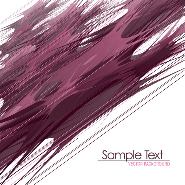 绚丽的紫色元素02——矢量素材