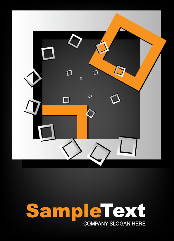 绚丽的抽象元素02——矢量素材