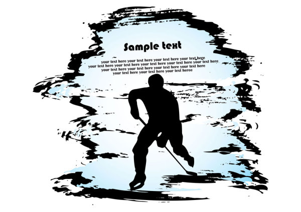 体育项目剪影03&mdash;&mdash;矢量素材