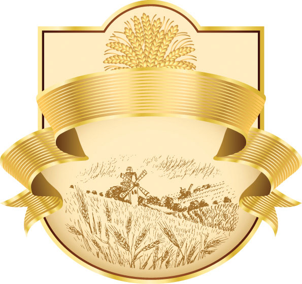 产品标签设计03&mdash;&mdash;矢量素材