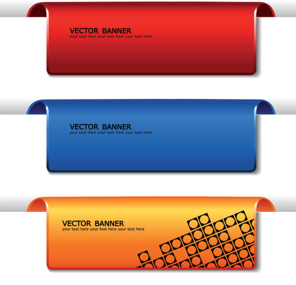 精致横幅01——矢量素材