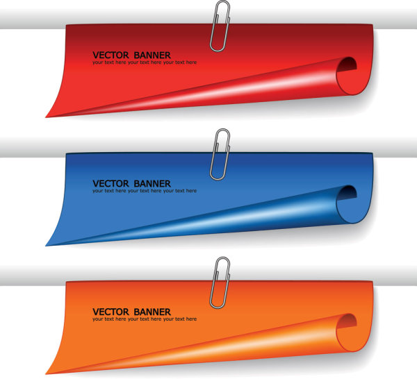 精致横幅02&mdash;&mdash;矢量素材