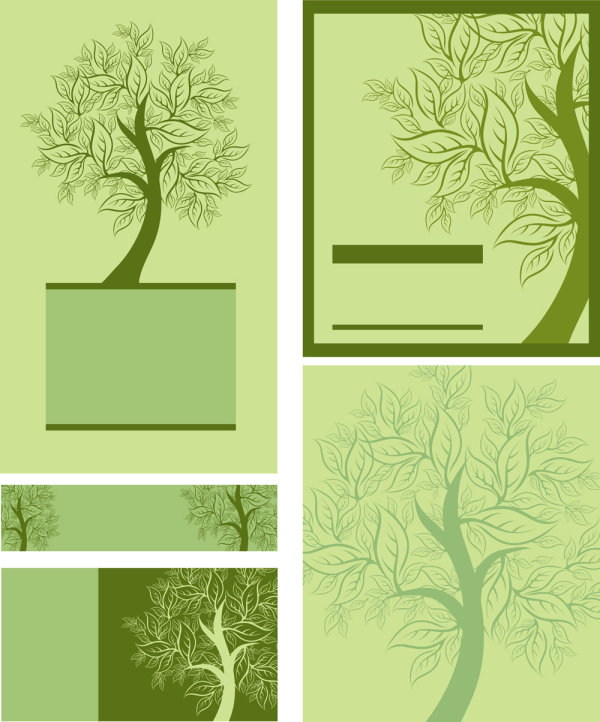 Tree template 01 - vector material