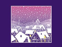 Snow illustrator 01 - vector material