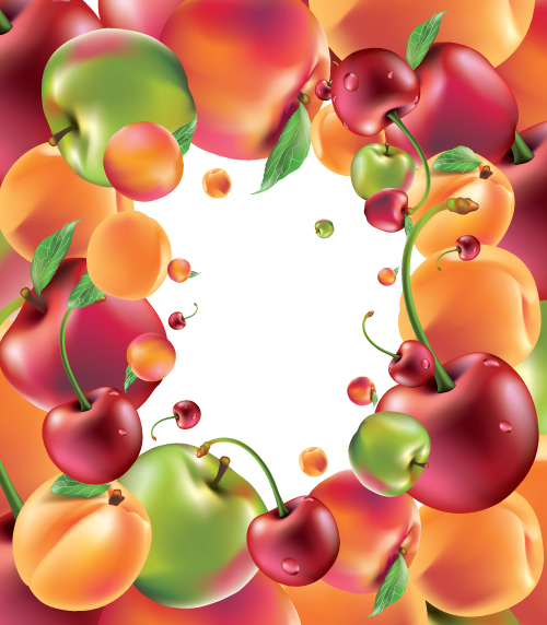 Tasty fruit 01 - vector material