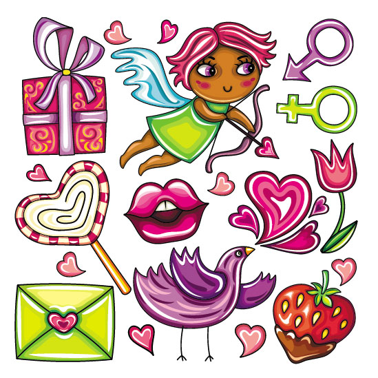 Cartoon Illustration 3 - vector material