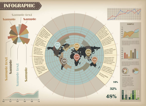 Business data Table 03 - vector material