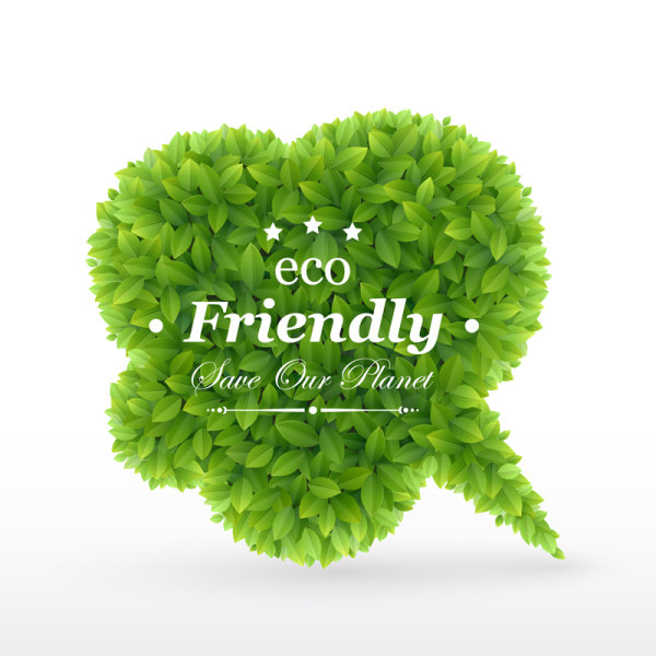 Creative green box 04 - vector material