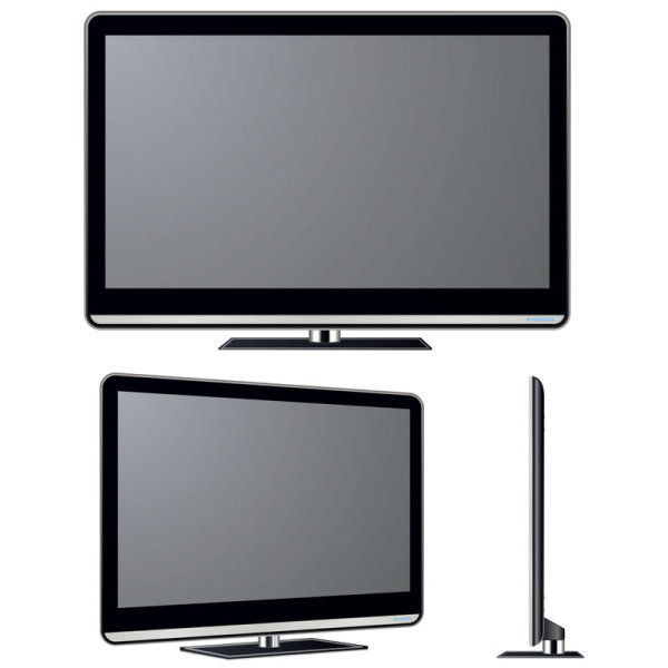 LED TV 03 - vector material