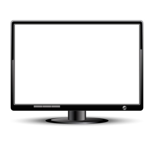 Computer monitor 05 - vector material