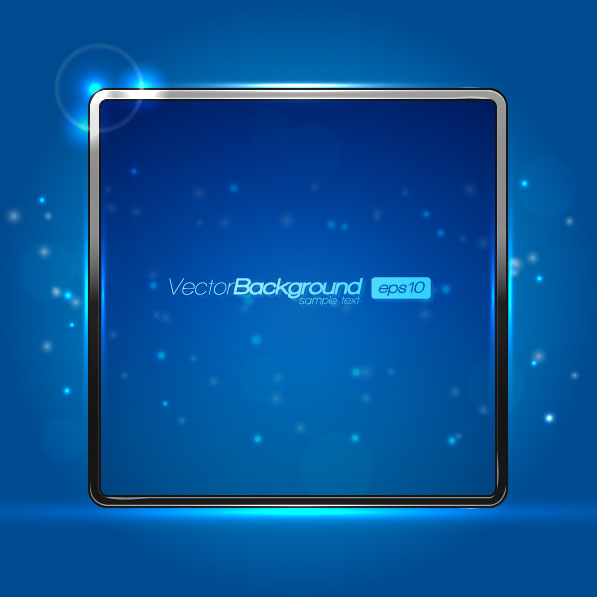 Tide light border 01 - vector material