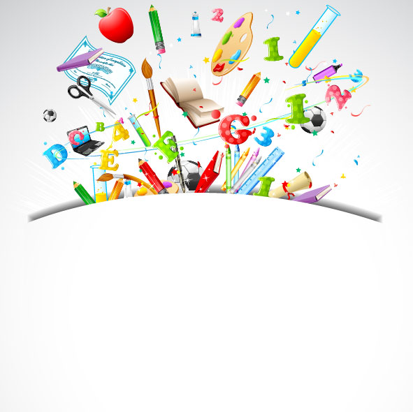 Learning stationery 05 - vector material