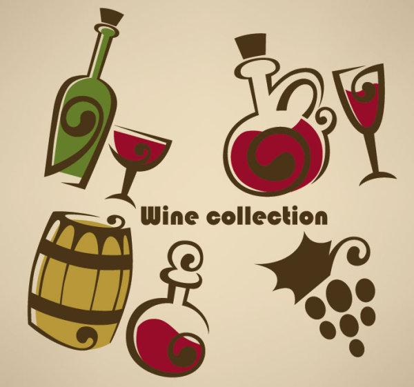 Hand-drawn cartoon food 04 - vector material