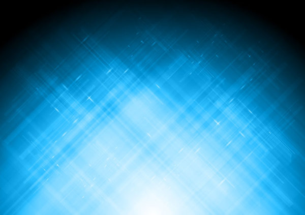 Blue rays background 02 - vector material
