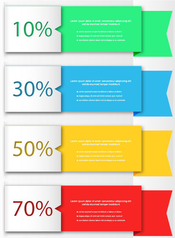 Creative Label Design 05 - vector material