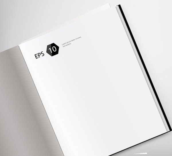 Classic page template 02 - vector material