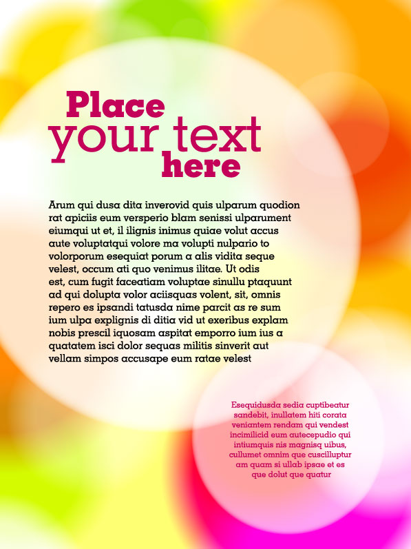 Beautiful abstract background 03 - vector material