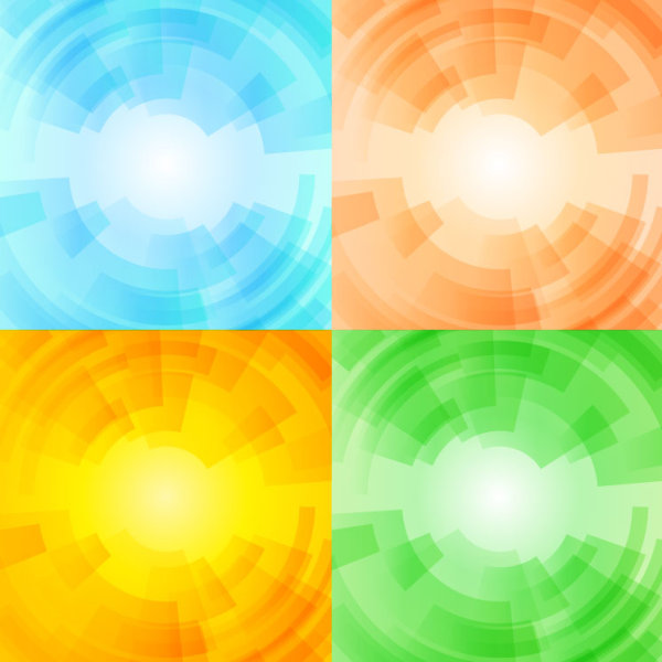 The trend of dynamic card 02 - vector material